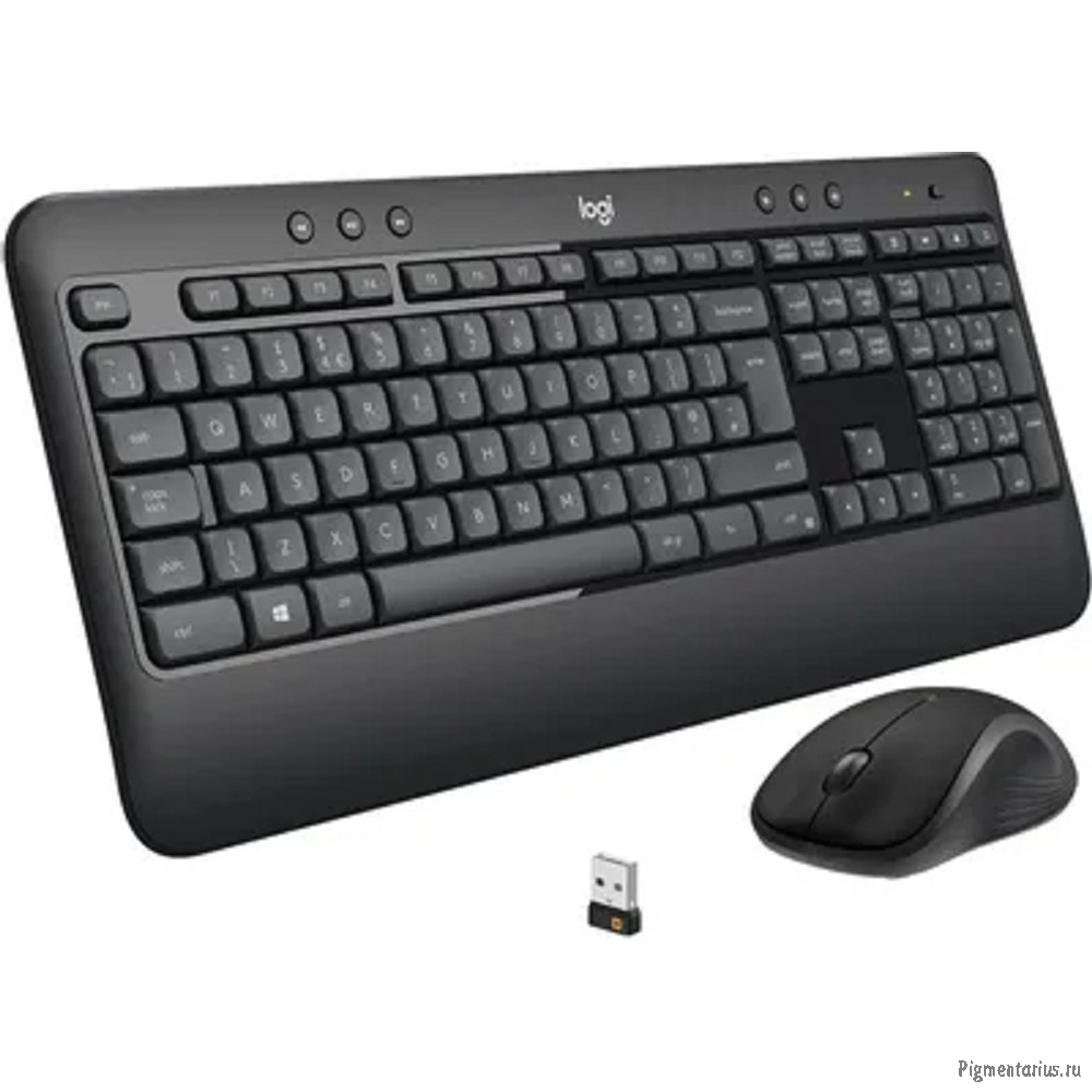 920-008686 Logitech Клавиатура + мышь MK540 Advanced, USB, беспроводной, черный оригинальная заводск
