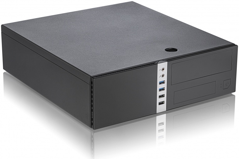 Корпус Foxline mATX FL-203-TFX300S 300W