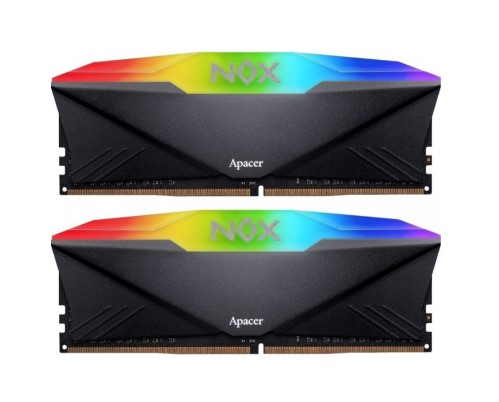 Apacer DDR4 DIMM 16GB Kit 2x8Gb AH4U16G32C28YNBAA-2 PC4-25600, 3200MHz, CL16, NOX RGB Series