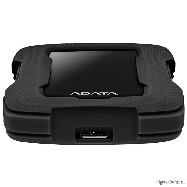 A-Data Portable HDD 1Tb HD330 AHD330-1TU31-CBK {USB 3.1, 2.5", Black} Противоударный