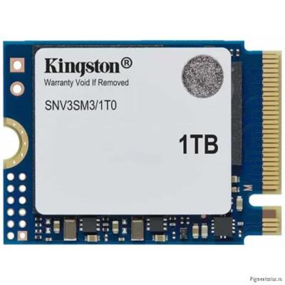Kingston SSD NV3, 1000GB, M.2(22x30mm), NVMe, PCIe 4.0 x4, 3D TLC, SNV3SM3/1T0