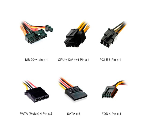 Блок питания POWERMAN PM-450ATX OEM ATX [6115832] 450W