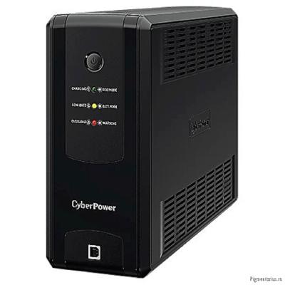 CyberPower UT1200EG ИБП {Line-Interactive, Tower, 1200VA/700W USB/RJ11/45/Dry Contact (4 EURO) NEW, 