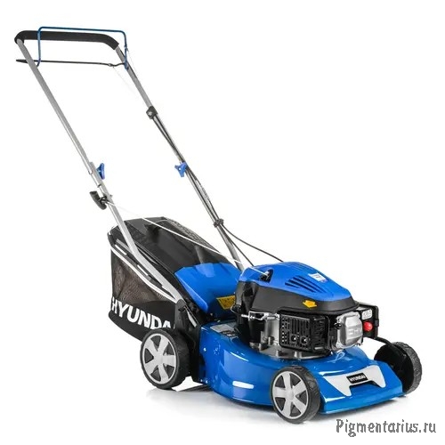 HYUNDAI [L 4220S] Бензиновая газонокосилка {самоходная, двигатель Hyundai ICV100,4-х такт, 2.8 л.с./