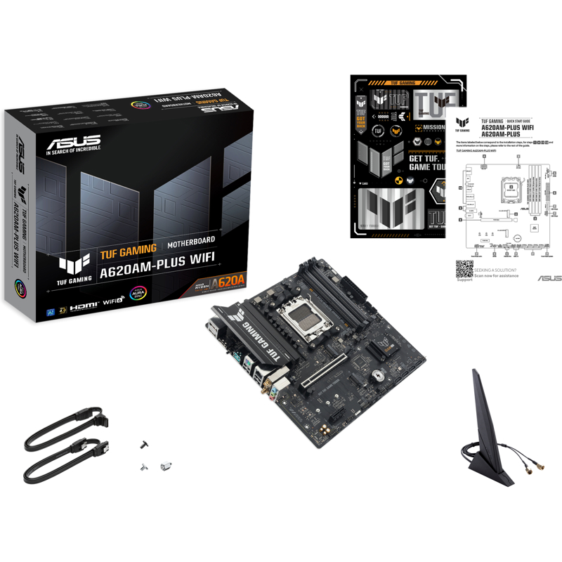 Материнская плата ASUS TUF GAMING A620AM-PLUS WIFI (90MB1MZ0-M0EAY0)