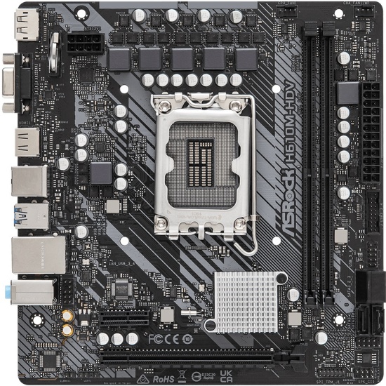 Материнская плата Asrock H610M-HDV