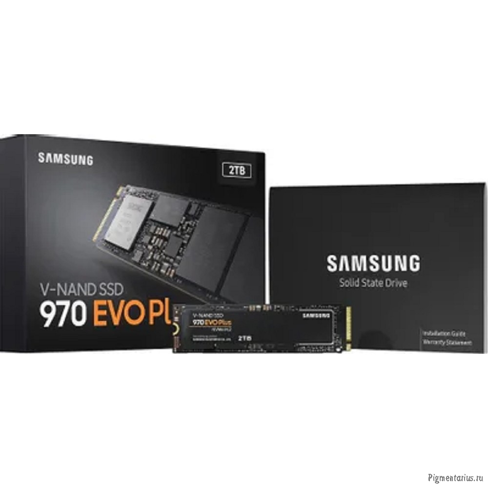 SSD накопитель Samsung 970 EVO Plus MZ-V7S2T0B/AM 2ТБ SSD накопитель Samsung 970 EVO Plus MZ-V7S2T0B/AM 2ТБ