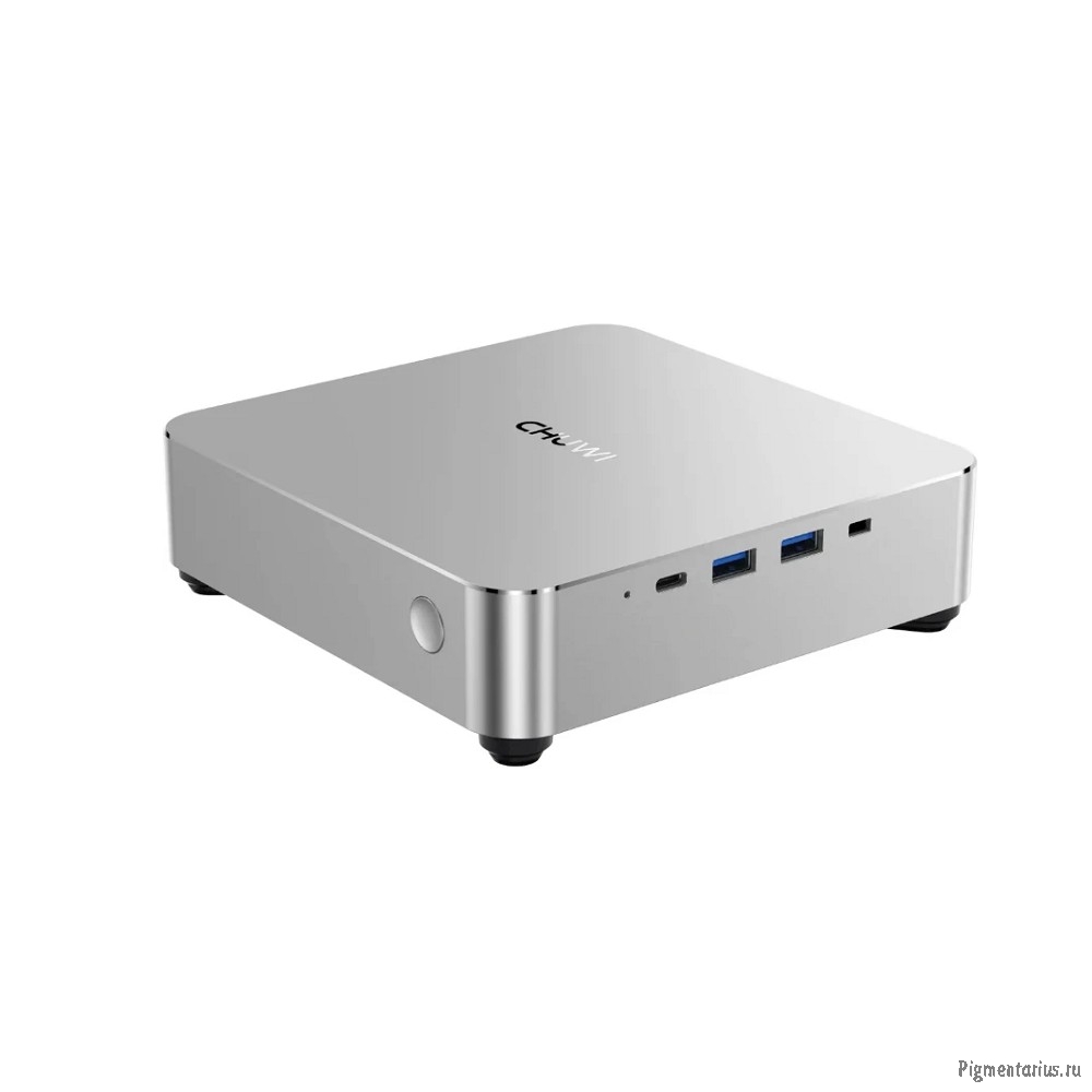 Chuwi AuBox [CWI603I7] Silver { i7 13620H(2.4Ghz)/16384Mb/512SSDGb/Int:Intel UHD Graphic//Win11Pro +