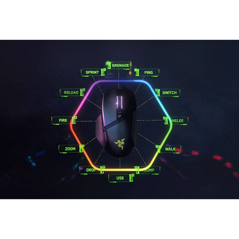 Razer Basilisk V3 Pro 35K - Black gaming mouse RZ01-05240100-R3G1