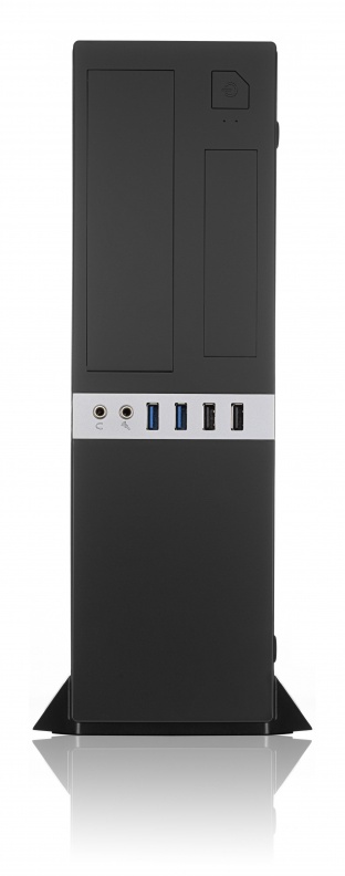 Корпус Foxline mATX FL-203-TFX300S 300W