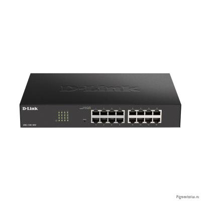 D-Link DGS-1100-16V2/A2A Настраиваемый L2 коммутатор c 16 портами 10/100/1000Base-T