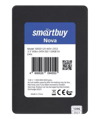 Smartbuy SSD 120Gb Nova SBSSD120-NOV-25S3 {SATA3.0, 7mm}