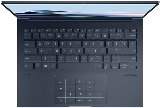 Ноутбук ASUS Zenbook 14 OLED UX3405MA-QD992 [90NB11R1-M01SU0] Blue 14"