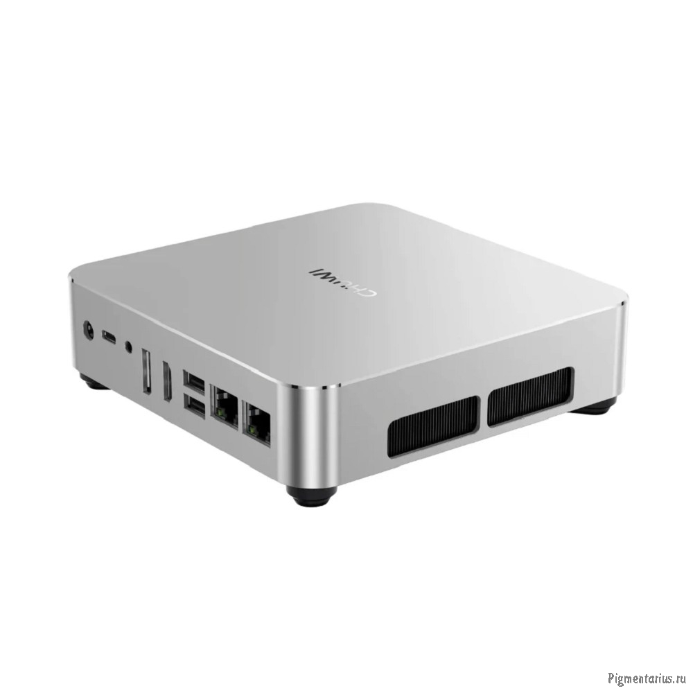 Chuwi AuBox [CWI603I7] Silver { i7 13620H(2.4Ghz)/16384Mb/512SSDGb/Int:Intel UHD Graphic//Win11Pro +