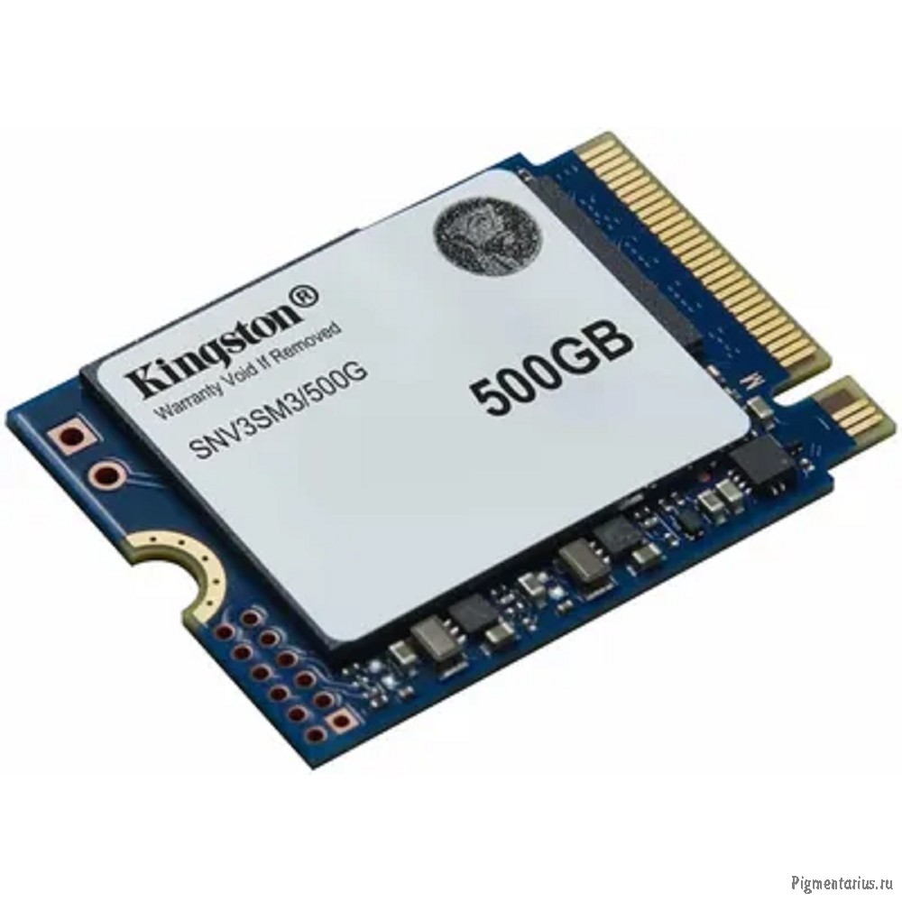 Kingston SSD NV3, 500GB, M.2(22x30mm), NVMe, PCIe 4.0 x4, 3D TLC, SNV3SM3/500G