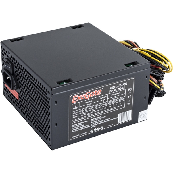 Блок питания Exegate XP500 EX219463RUS OEM ATX 500W