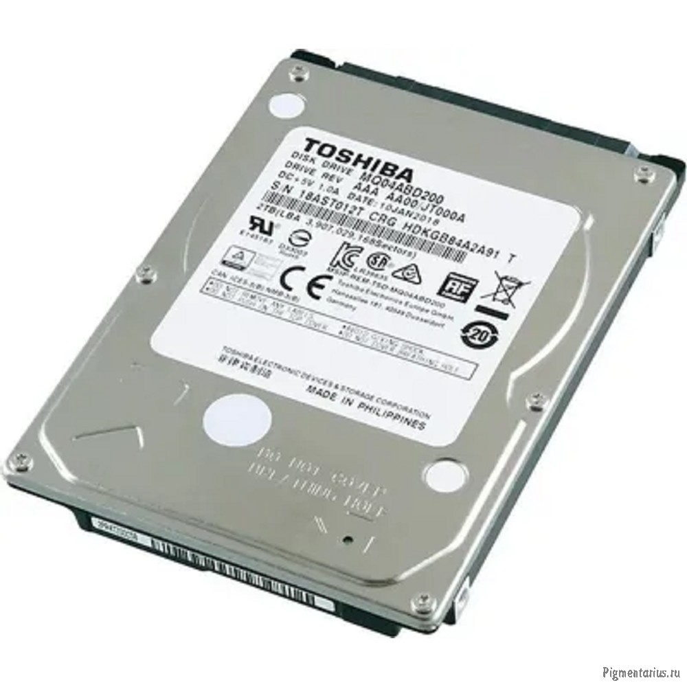 2Tb  Toshiba SATA-III MQ04ABD200 Notebook/Desktop  2TB  MQ04 512E (5400rpm) 128Mb 2.5"