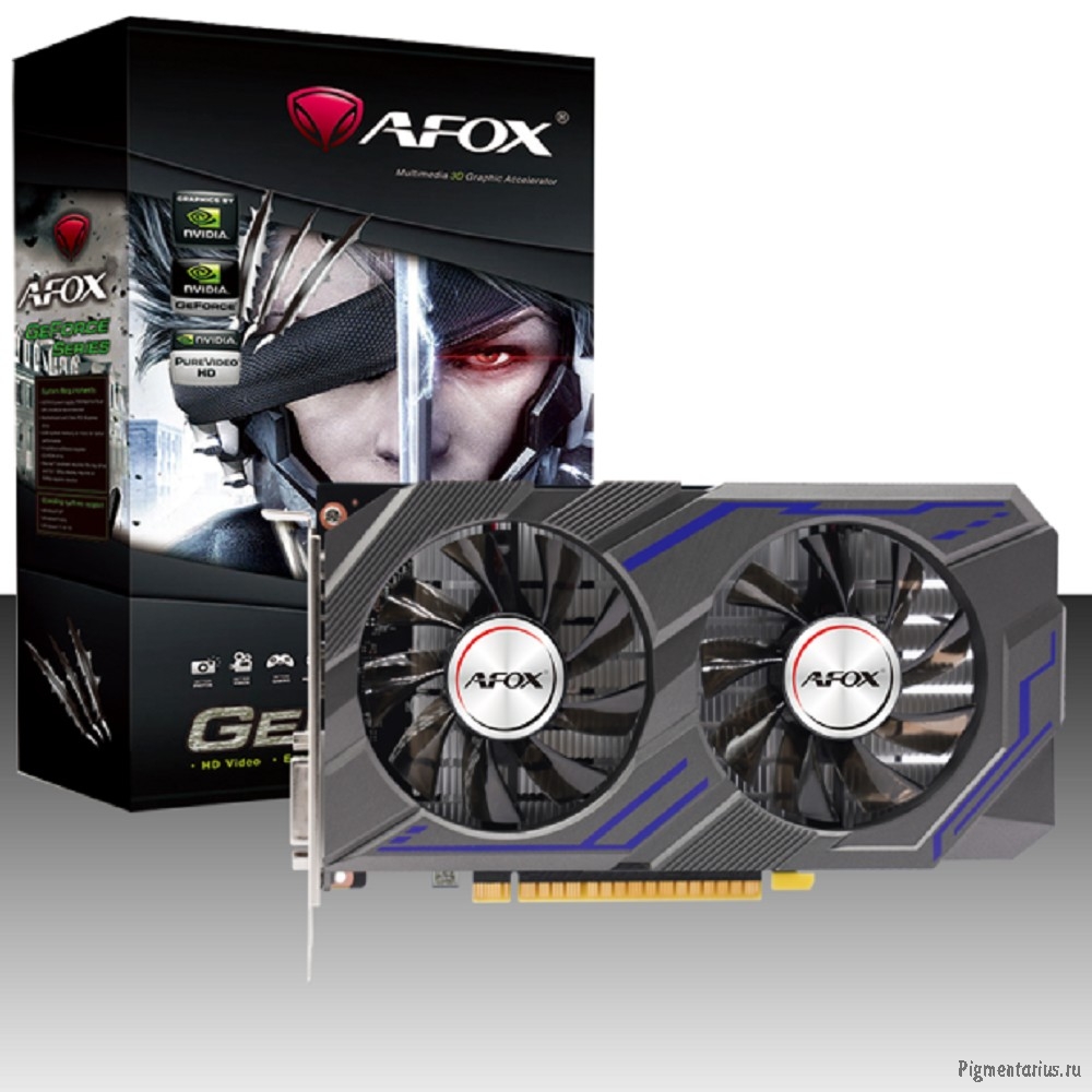 Видеокарта AFOX Geforce GTX1650 SUPER 4GB GAMING GDDR6 128Bit DP DVI/HDMI ATX 2FAN (AF1650S-4096D6H1