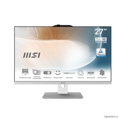 MSI Modern AM272P 12M-1041XRU [9S6-AF8212-1041] White 27" {FHD  i5-1235U/16Gb/SSD1Tb/KB/M/NoOS}