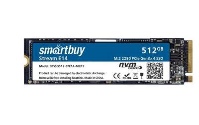 Smartbuy M.2 SSD 512Gb Stream E14 SBSSD512-STE14-M2P3 NVMe PCIe3 