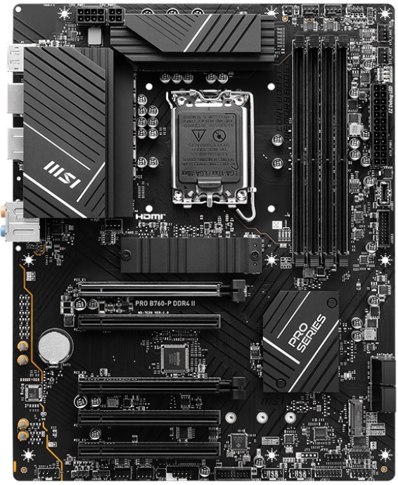Материнская плата MSI PRO B760-P DDR4 II