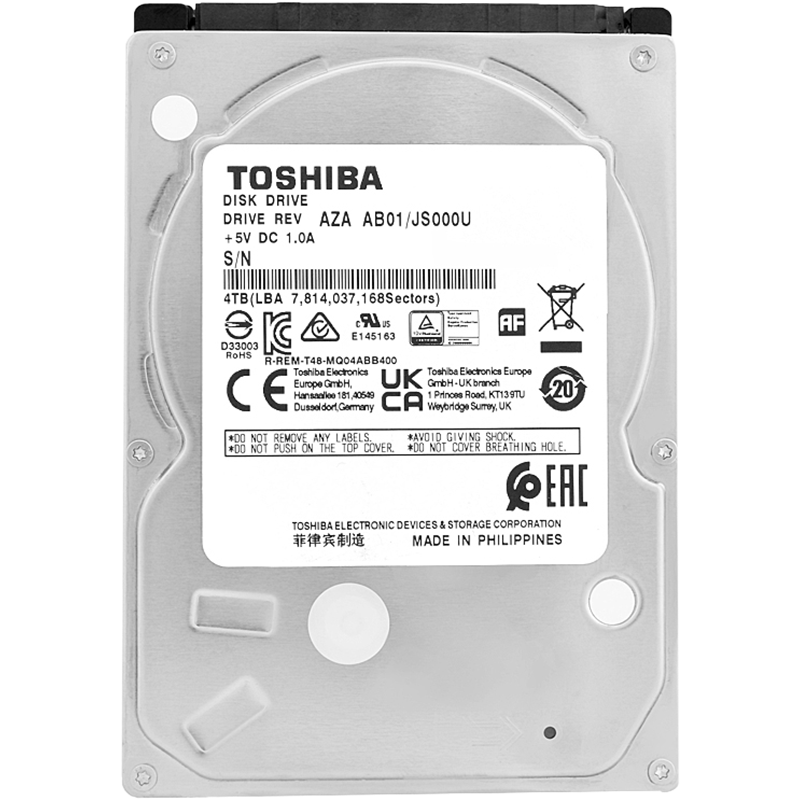 Toshiba 4Tb (MQ04ABB400R)