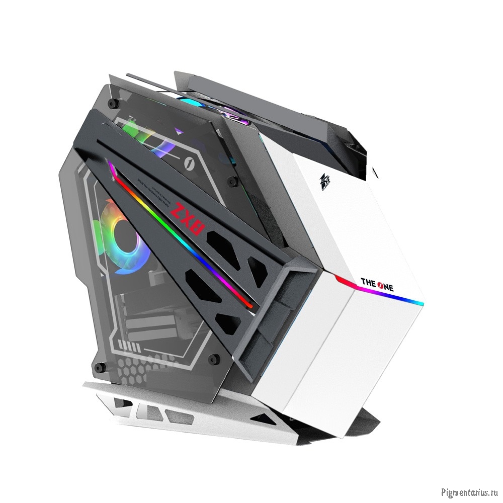 1STPLAYER Корпус ZX8 / mATX, TG / ZX8 FP_FP_ZX8