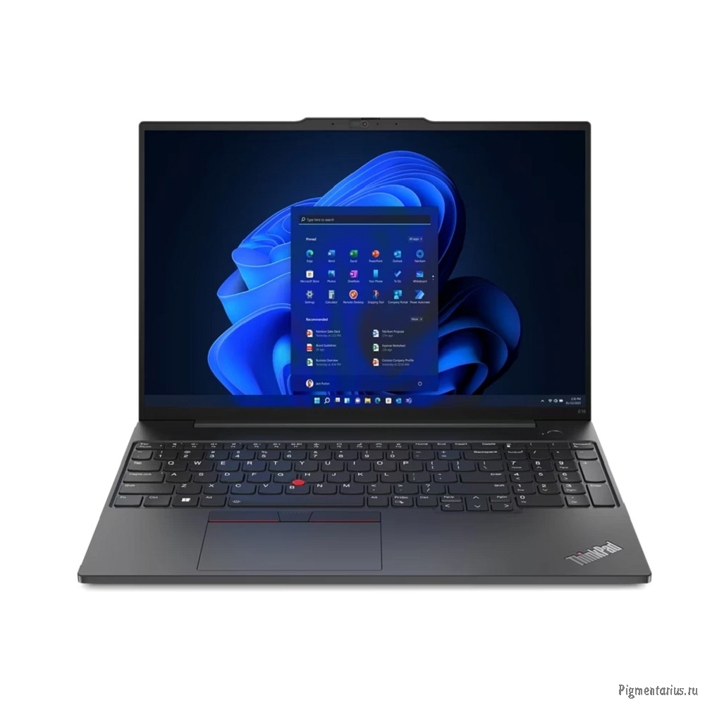 Lenovo Thinkpad E16 G2 [21M5S0JG00] (КЛАВ.РУС.ГРАВ.) Black 16" {WUXGA Ryzen 7 7735HS/16Gb/512Gb SSD/
