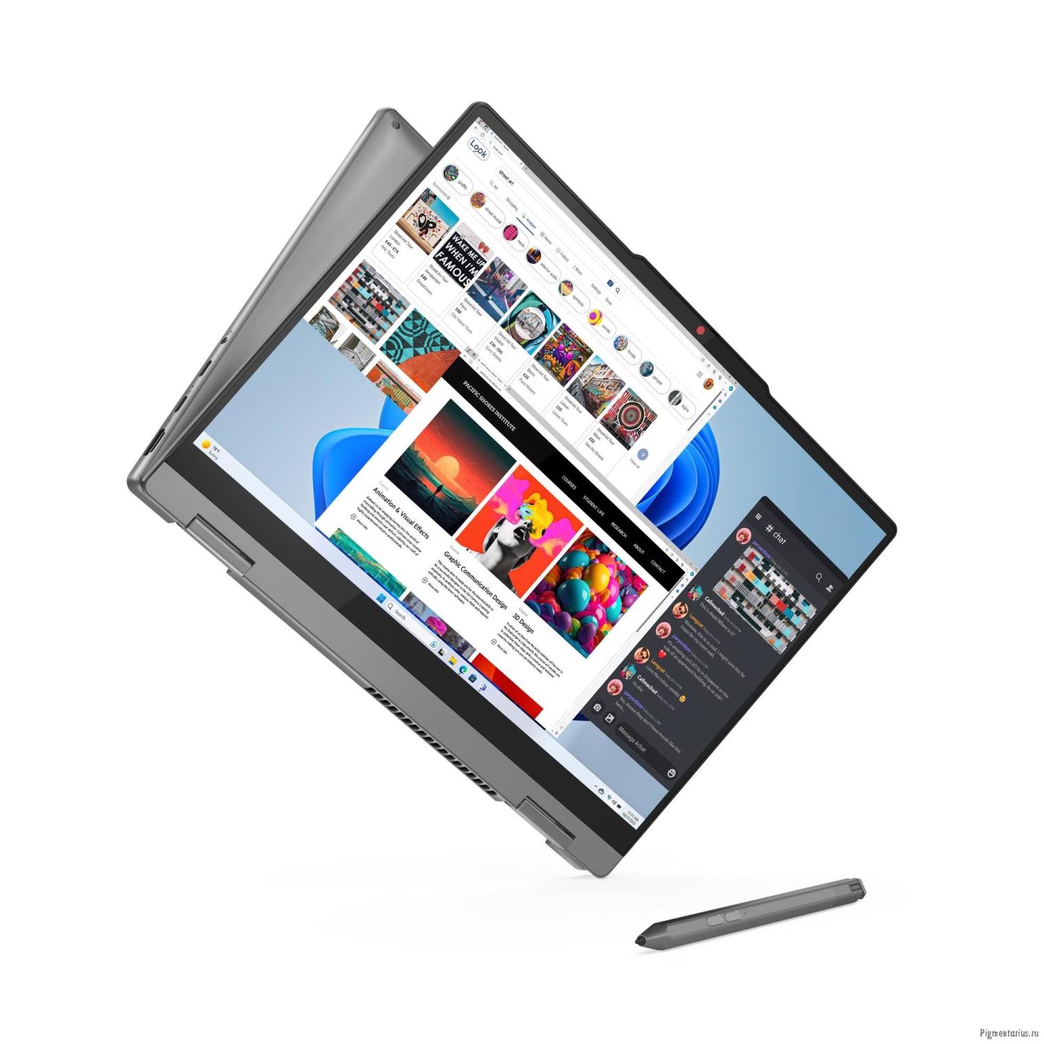 Lenovo IdeaPad 5 2-in-1 14IRH9 [83KX007XRK] Grey  14" {IPS Touch WUXGA  i5 13420H/ 16Gb/ SSD1Tb/ Int