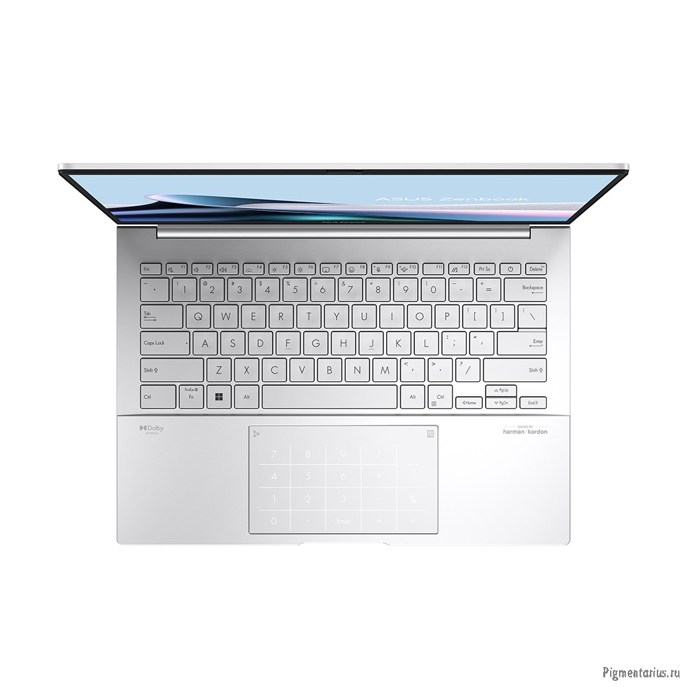 Ноутбук ASUS Zenbook UX3405CA-ST1352 [90NB14W2-M01ZP0] Silver 14"