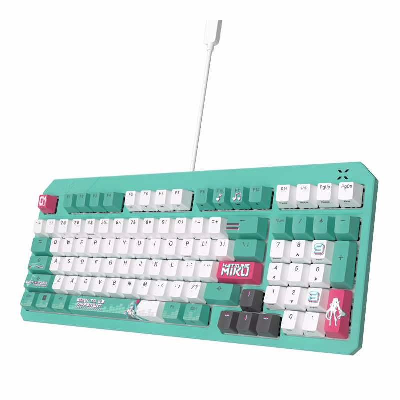 Клавиатура ASUS RA09 TUF GAMING K3 GEN II MIKU/RD/RU/PBT (90MP0460-BKRA30)