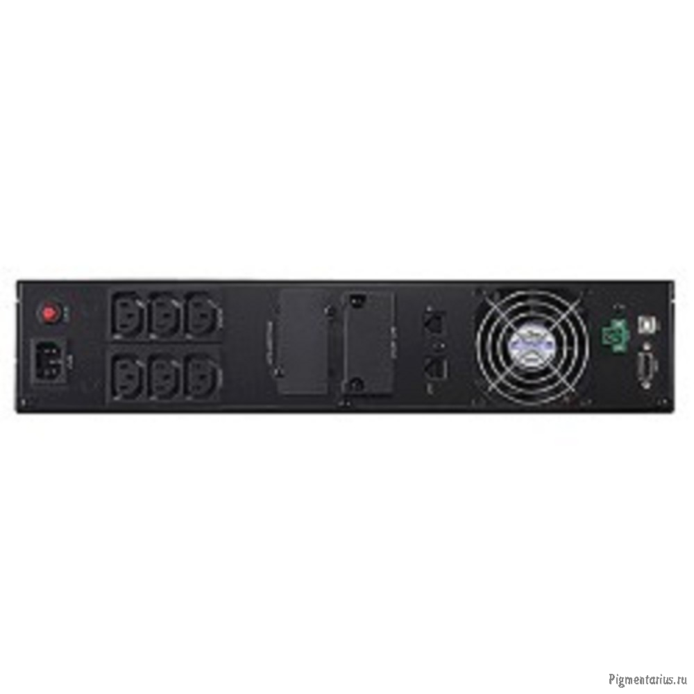 CyberPower OLS1000ERT2U ИБП {Online, 1000VA/900W USB/RS-232/EPO/SNMPslot/RJ11/45/ВБМ (6 IEC С13), 12
