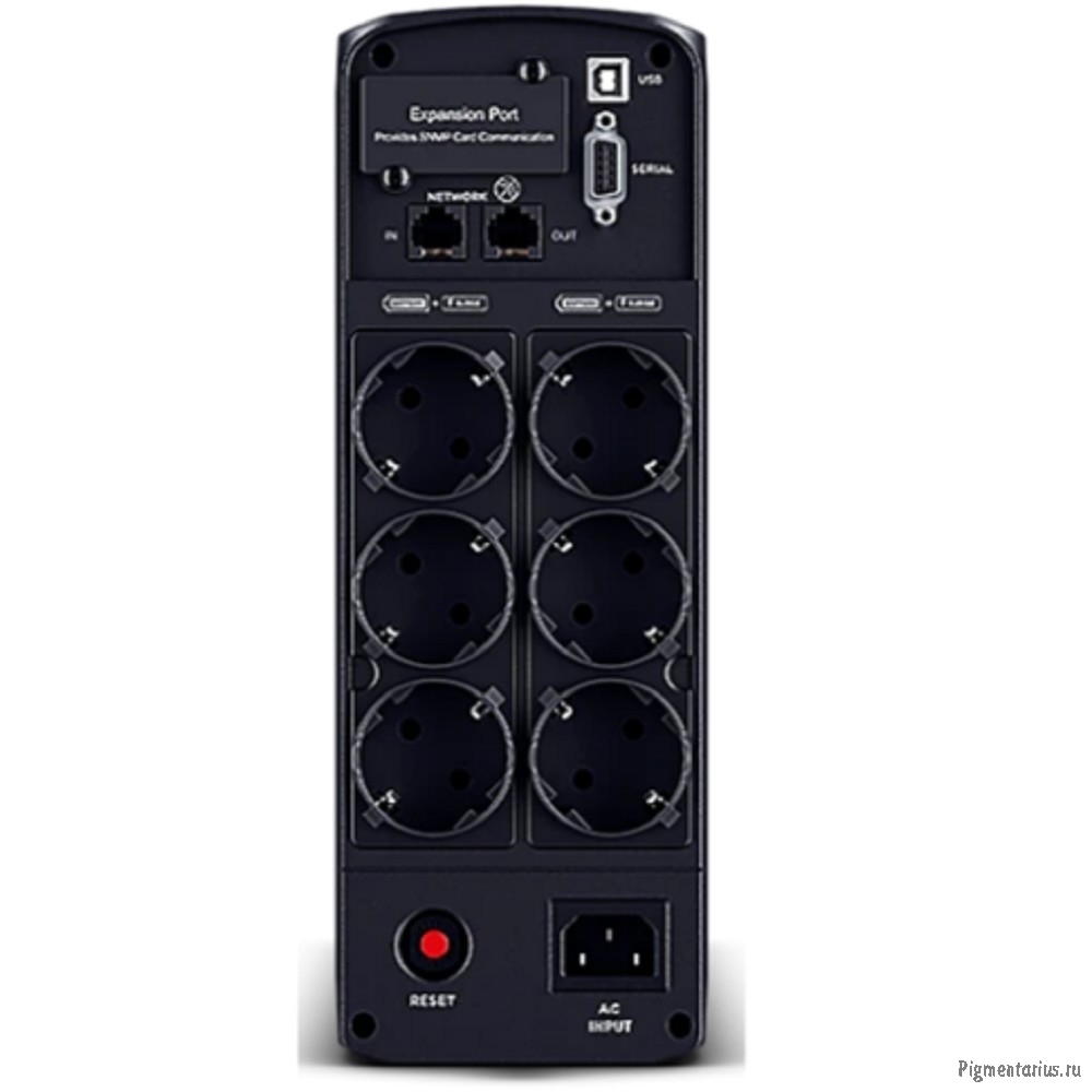 CyberPower CP1600EPFCLCD  ИБП {Line-Interactive, Tower, 1600VA/1000W USB/RS-232/RJ11/45/USB/SNMPslot