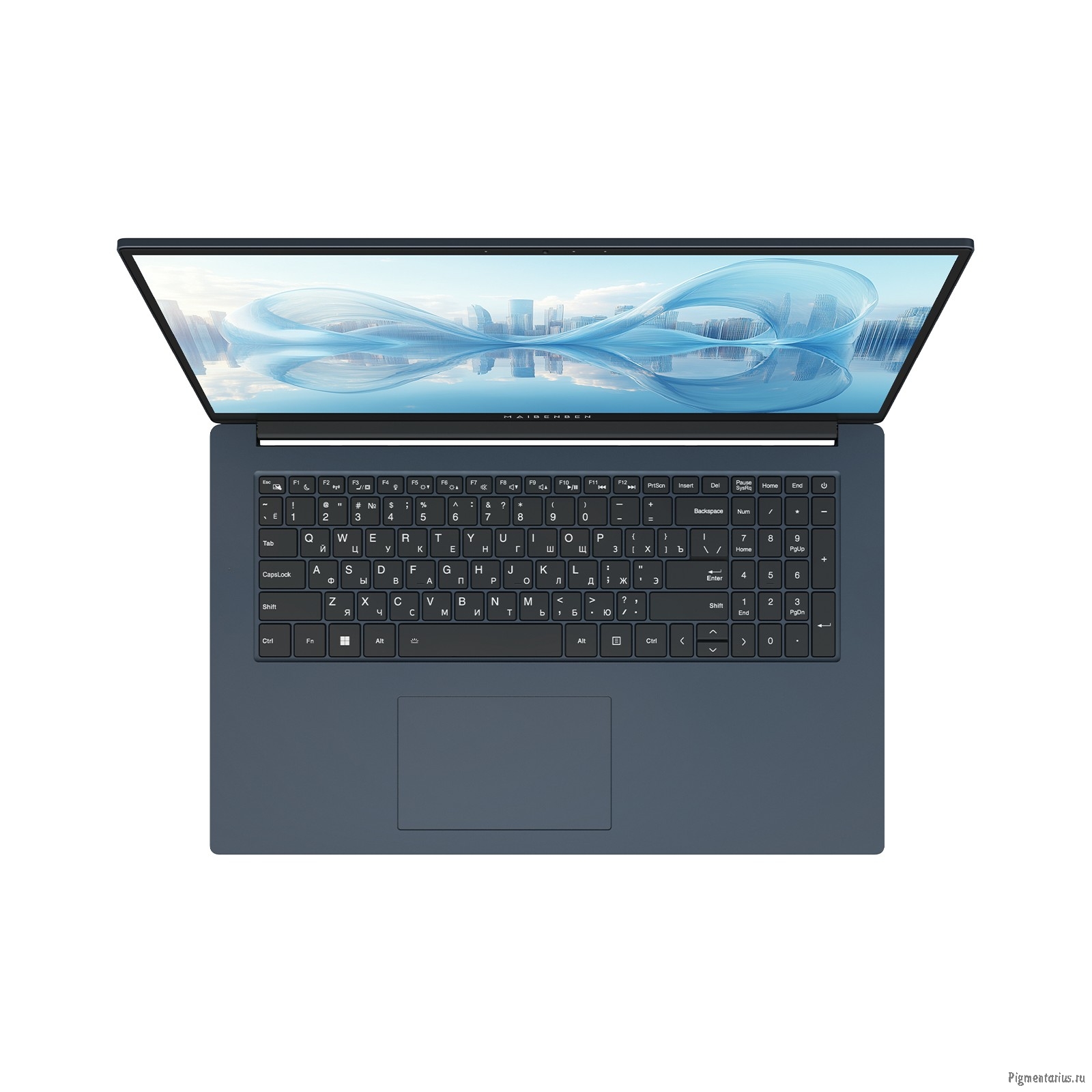 Maibenben  [M17A-R758UMF1SLURE1] Blue 17.3" {FHD R7-5825U/UMA/16G/512G/Linux/Mouse+Pad}