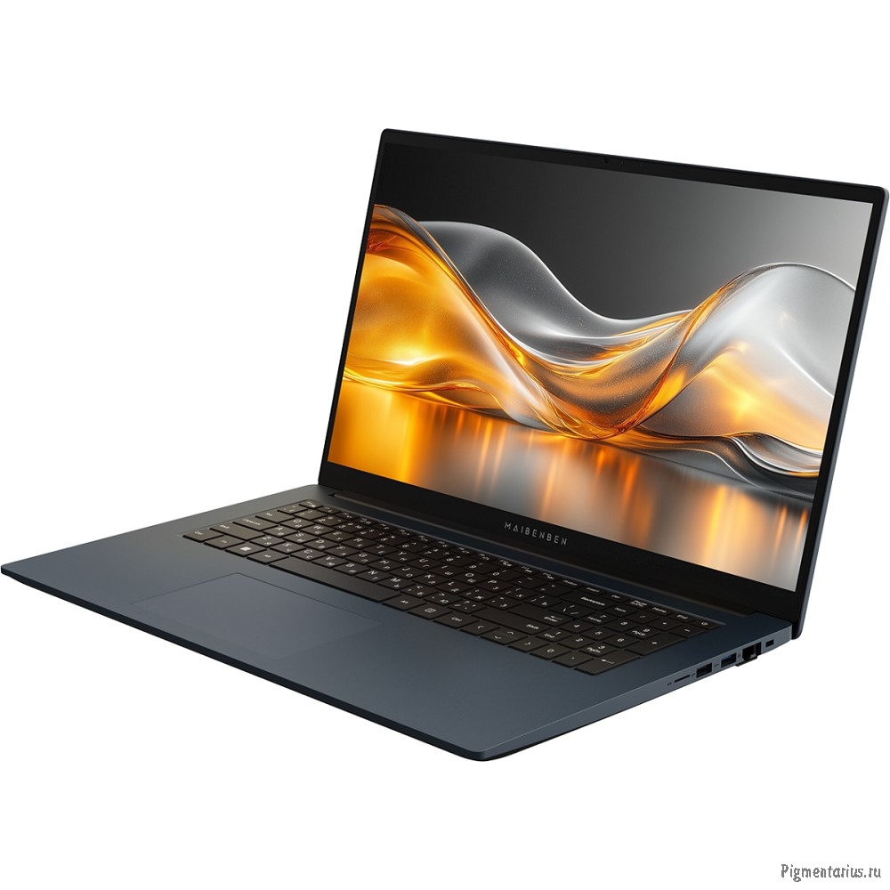 Maibenben Medio M17A [M17A-R574UMF1SLURE3] Blue 17.3" {FHD Ryzen 5 7430U/16Gb/512Gb/Linux/m+pad}
