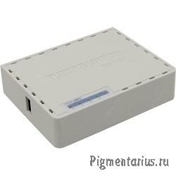 MikroTik RB951Ui-2nD Беспроводной Маршрутизатор  hAP 2.4Ghz, 5xLAN, 2.4 ГГц 802.11b/g/n, MIMO 2x2, 2