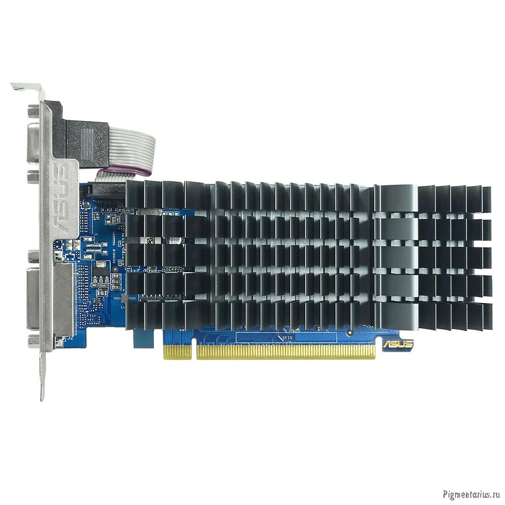 Видеокарта ASUS GT710 EVO 2GB (GT710-SL-2GD5-BRK-EVO) GDDR5 64bit 