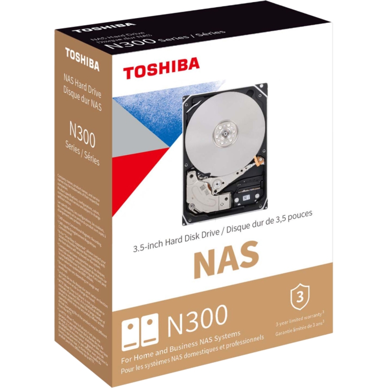 Toshiba N300 NAS 10Tb (HDWG71AXZSTA)