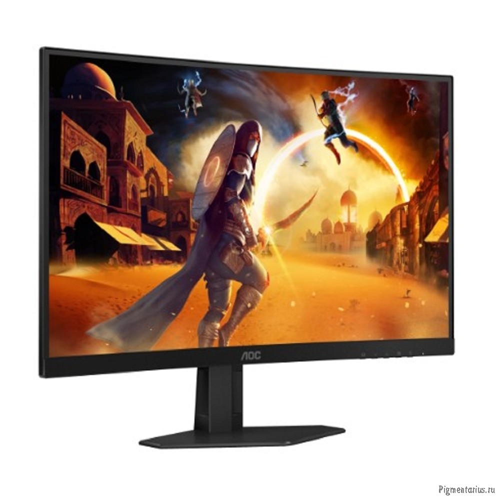 LCD AOC 27" C27G4ZXU Black {VA curved 1920x1080 280Hz 0.3ms 178/178 300cd 2xHDMI2.0 DisplayPort1.4 M