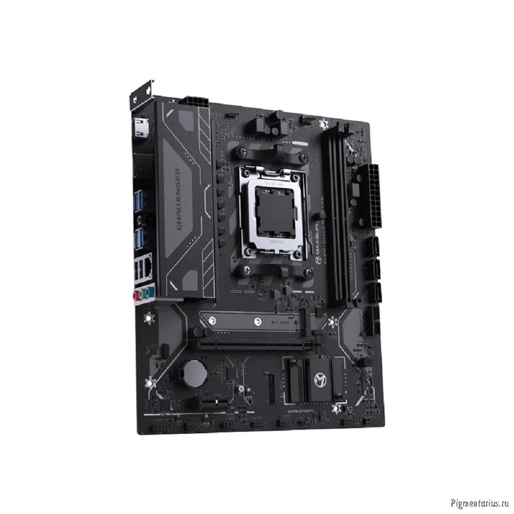 MAXSUN MS-Challenger B650M V2 (Socket AM5, mATX, 2*DDR5, HDMI/DP, 4*SATA3, 1*M.2, 1*PCIEx16/1*PCIEx1