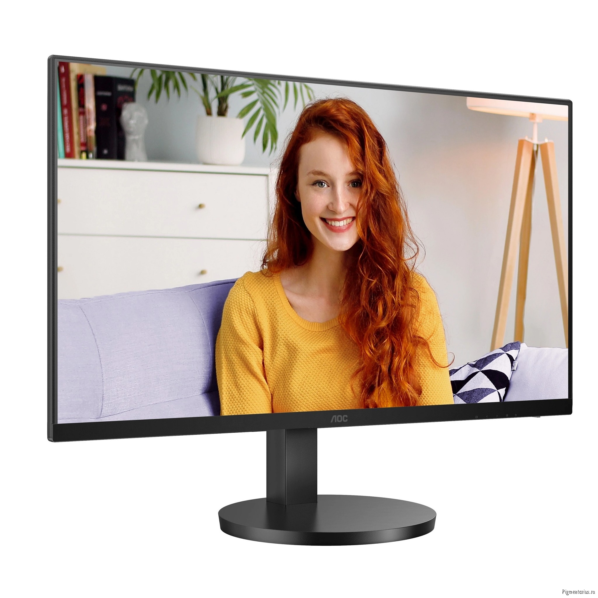 LCD AOC 27" U27B3AF Black {IPS 3840x2160 4ms 178/178 350cd 2xHDMI2.0 DisplayPort1.4 MM регулировка п