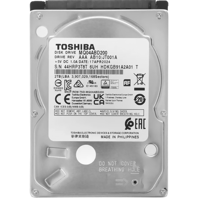 Toshiba MQ04 Series 2Tb (MQ04ABD200R)