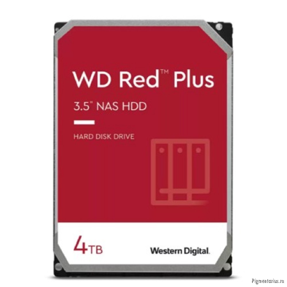Жесткий диск WD Red Plus (WD40EFPX) 4TB