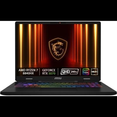 MSI Crosshair A16 HX D8WGKG-078XRU [9S7-15PL21-078] Grey 16" {QHD+ Ryzen 7 8840HX/ 32Gb/ SSD1Tb/RTX5