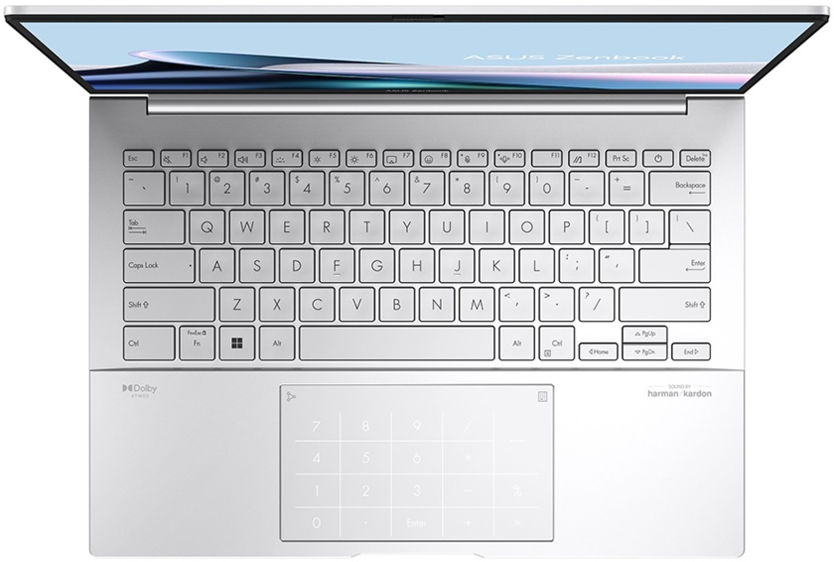Ноутбук ASUS Zenbook 14 UX3405MA-QD488W [90NB11R2-M00SS0] Silver 14"