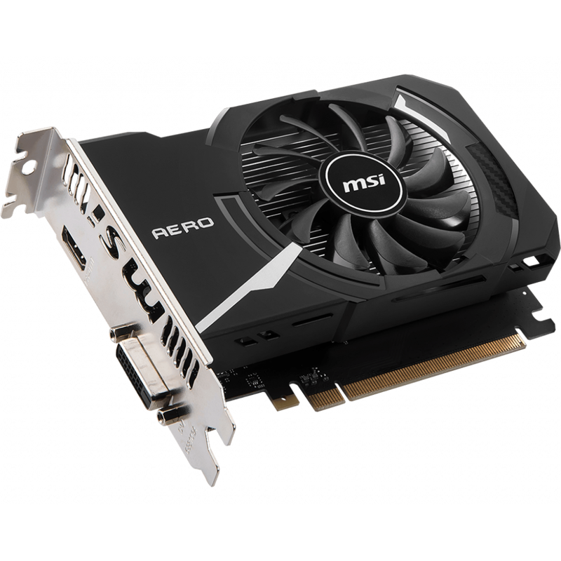 Видеокарта MSI GeForce GT1030 4Gb (GT 1030 AERO ITX 4GD4 OC)