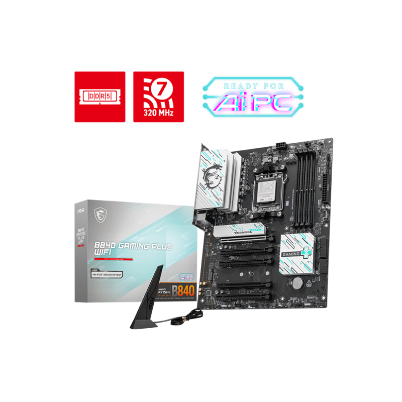 Материнская плата MSI B840 GAMING PLUS WIFI