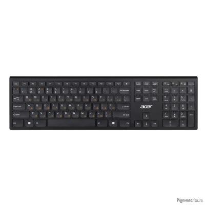 Acer OKR020 [ZL.KBDEE.004] wireless keyboard USB slim Multimedia black 