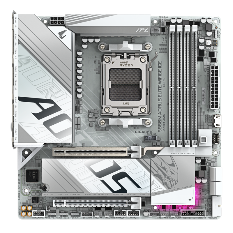 Материнская плата Gigabyte B850M A ELT WF6E ICE