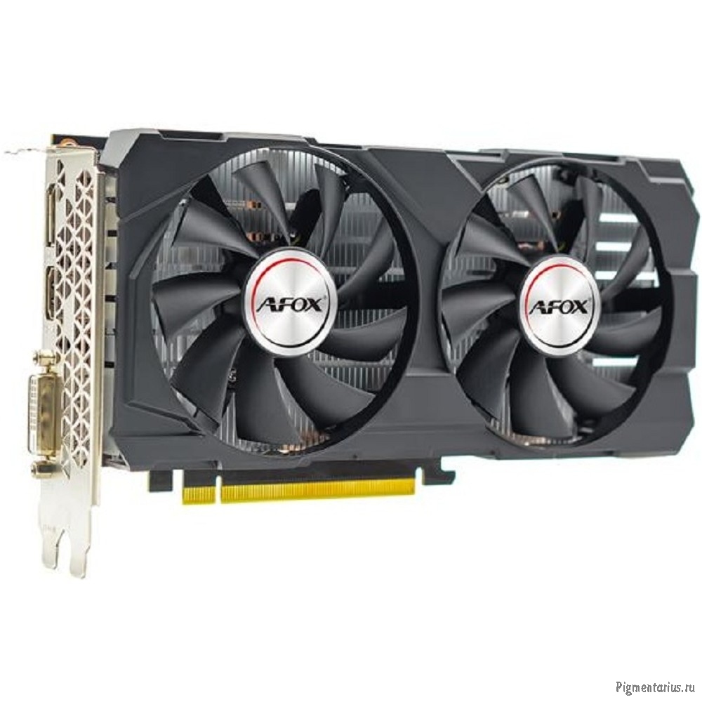 Видеокарта AFOX Geforce GTX1660 SUPER 6GB GDDR6 192Bit DP/DVI/HDMI  2FAN  (AF1660S-6144D6H4-V2) RTL